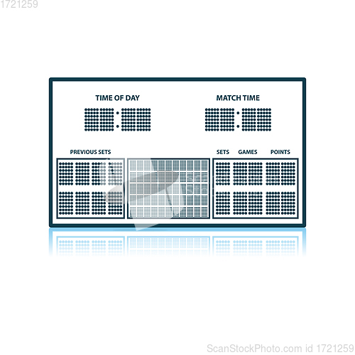 Image of Tennis Scoreboard Icon