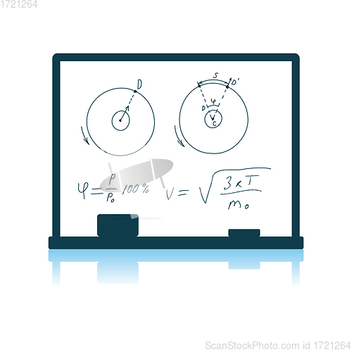 Image of Classroom Blackboard Icon