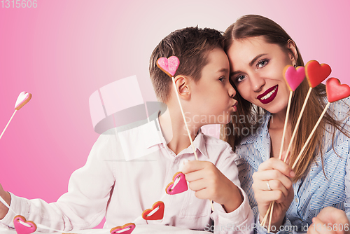 Image of Happy Valentines or mother day