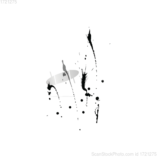 Image of Abstract grunge blobs background
