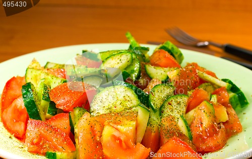 Image of vegetable salad
