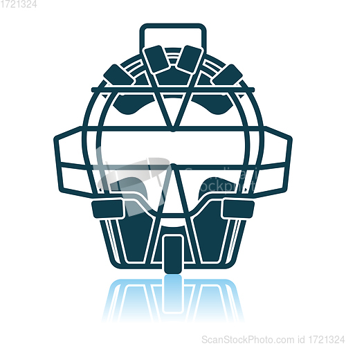 Image of Baseball Face Protector Icon