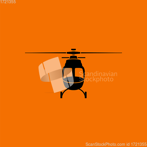 Image of Helicopter icon front view