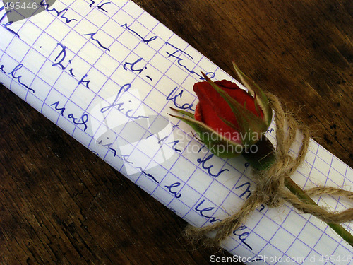 Image of love letter