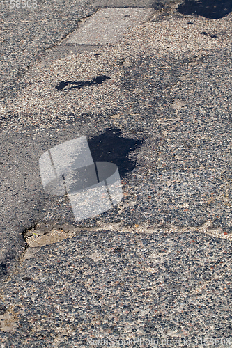 Image of Asphalted on the road