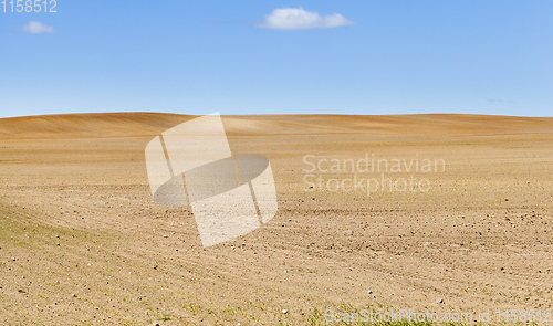 Image of plowed field