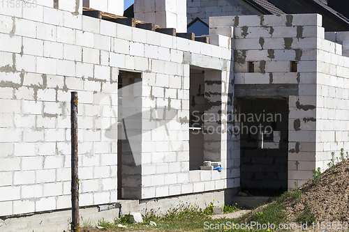 Image of The first floor built