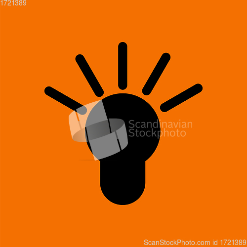 Image of Idea Lamp Icon