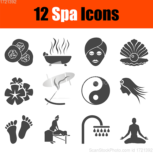 Image of Spa Icon Set