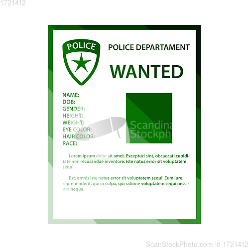 Image of Wanted Poster Icon