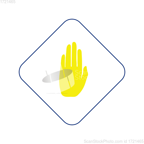 Image of Icon of Warning hand