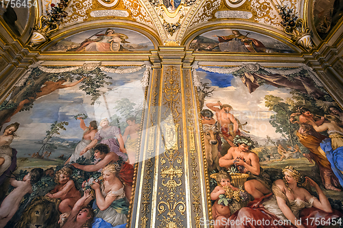 Image of interiors of Palazzo Pitti, Florence, Italy