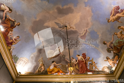 Image of interiors of Palazzo Pitti, Florence, Italy