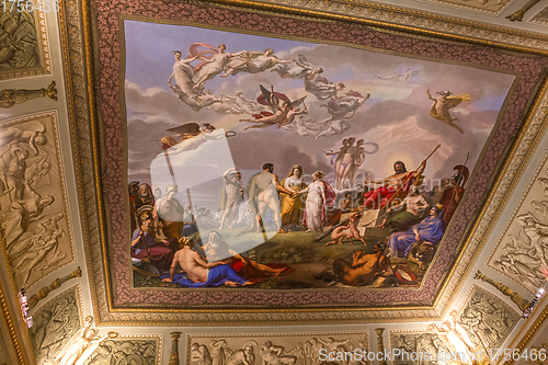 Image of interiors of Palazzo Pitti, Florence, Italy