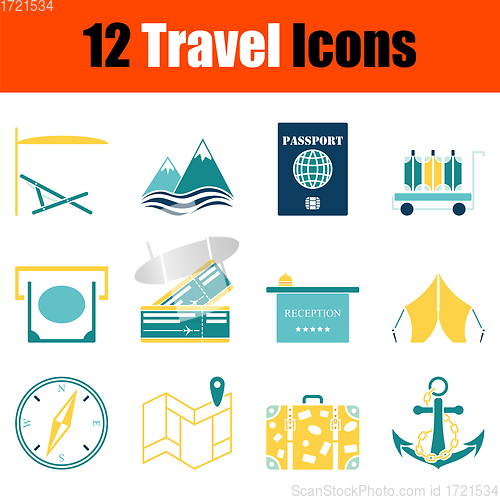 Image of Travel Icon Set