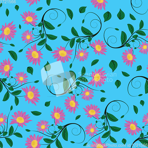 Image of Seamless floral pattern