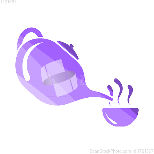 Image of SPA Tea Pot With Cup Icon