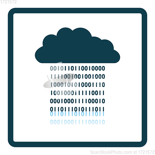 Image of Cloud Data Stream Icon