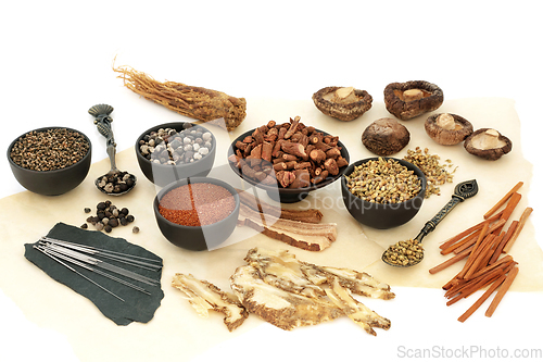 Image of Natural Chinese Alternative Acupuncture Therapy 