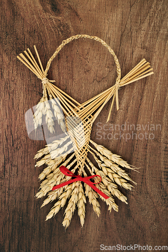 Image of Corn Dolly for Farm House Protection Blessing