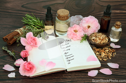 Image of Love Potion Recipe Ingredients