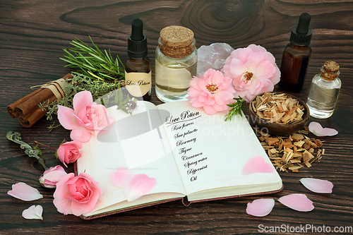 Image of Love Potion Recipe Ingredients