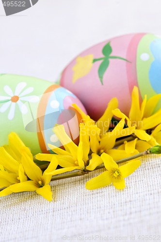 Image of Easter eggs