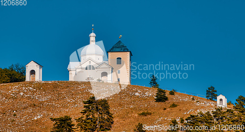 Image of St. Sebastiano\'s chapel, Mikulov, Czech republic