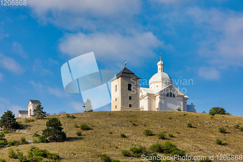 Image of St. Sebastiano\'s chapel, Mikulov, Czech republic