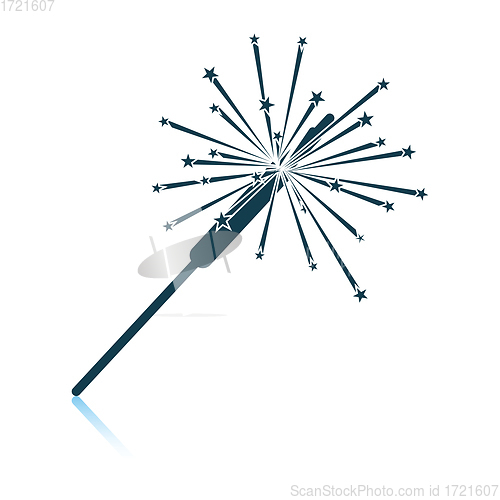 Image of Party sparkler icon