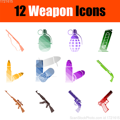 Image of Weapon Icon Set