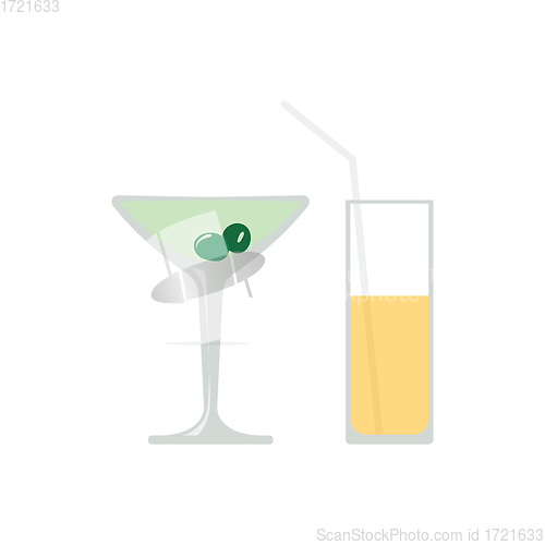Image of Coctail glasses icon
