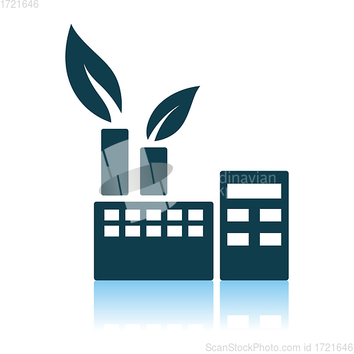 Image of Ecological Industrial Plant Icon