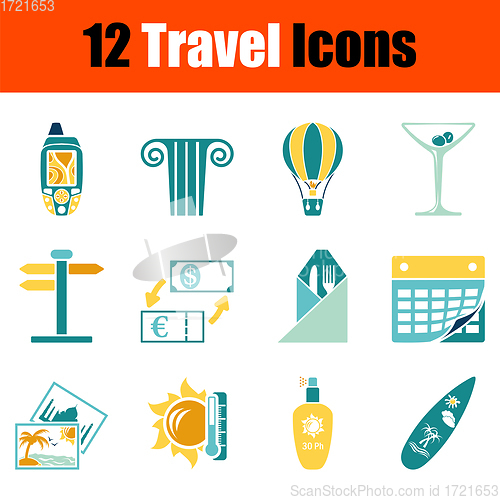 Image of Travel Icon Set