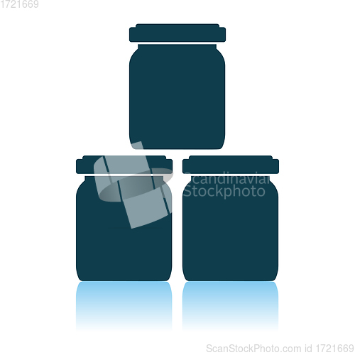 Image of Baby Glass Jars Icon