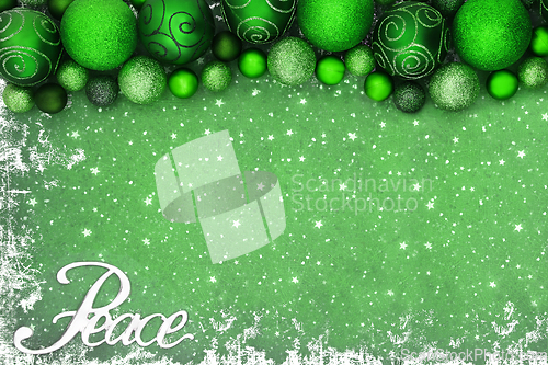 Image of Peace on Earth at Christmas Time