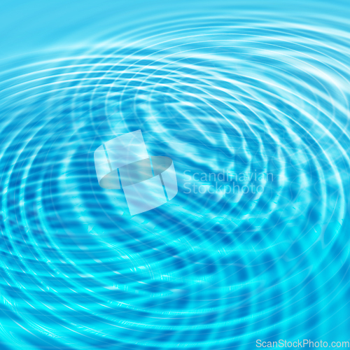Image of Abstract water background with circles ripples