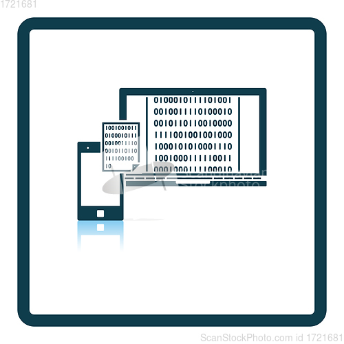 Image of Exchanging Data Icon