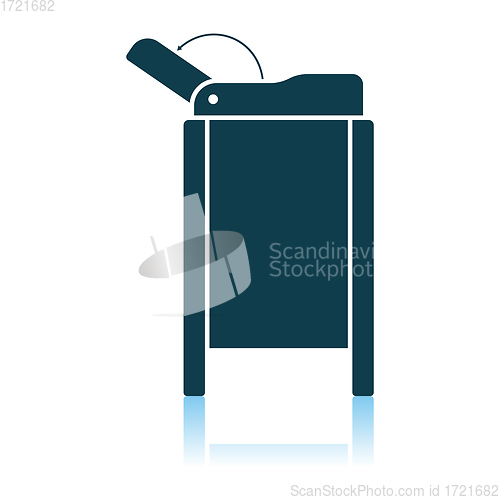 Image of Baby Swaddle Table Icon