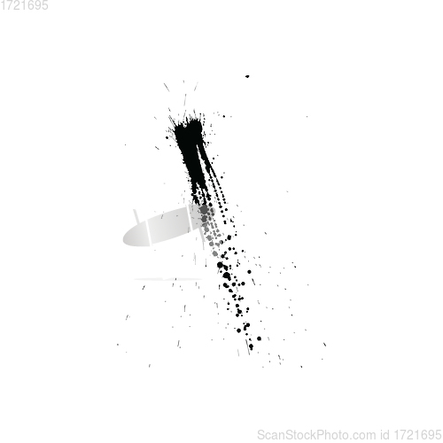Image of Abstract grunge blobs background