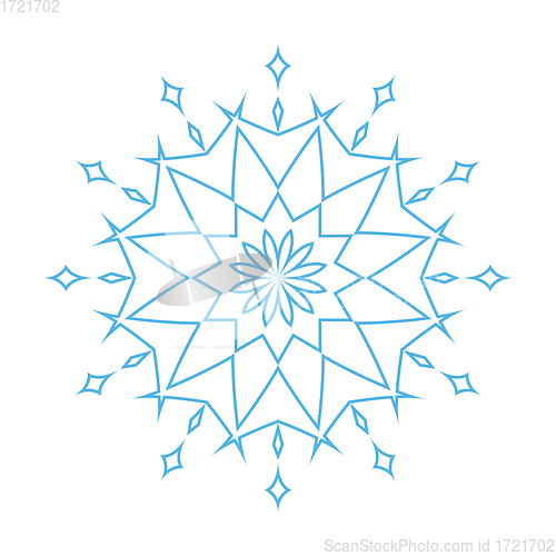 Image of Snowflake ornate