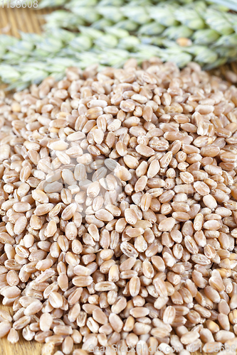 Image of wheat grains