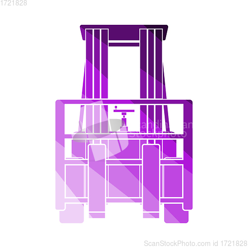 Image of Warehouse Forklift Icon