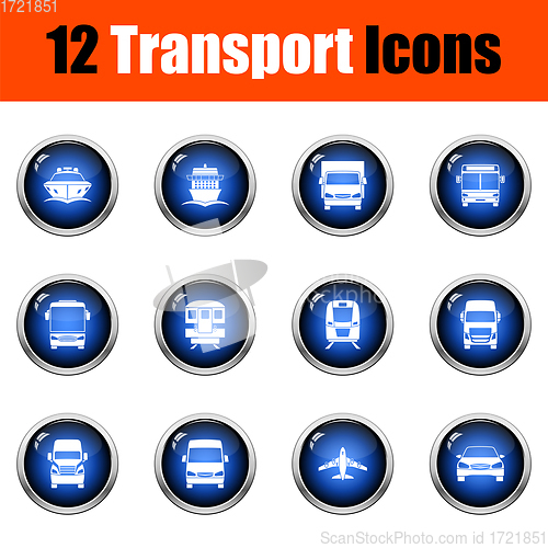 Image of Transport Icon Set