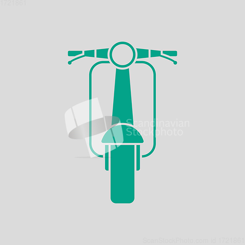 Image of Scooter Icon Front View