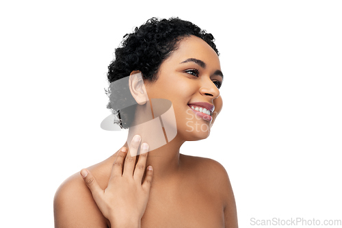 Image of portrait of young african american woman