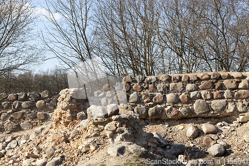 Image of ruins of the ancient fortification