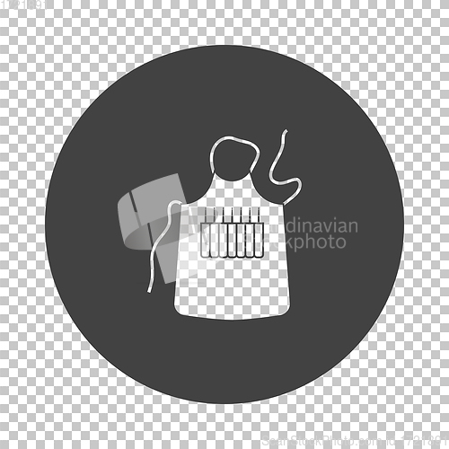 Image of Artist apron icon