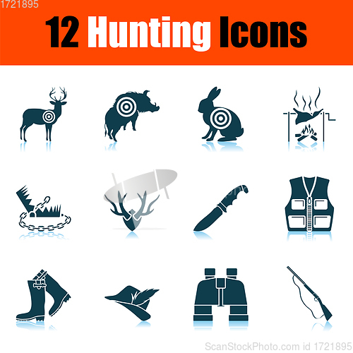 Image of Hunting Icon Set