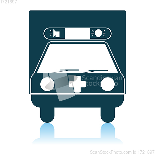 Image of Ambulance Car Icon